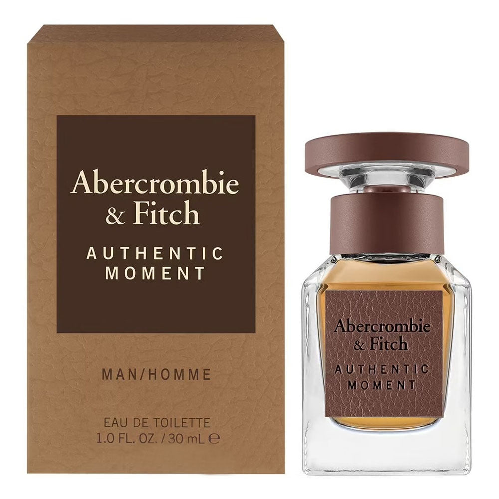 ABERCROMBIE & FITCH AUTHENTIC MOMENT (M) EDT 30ML