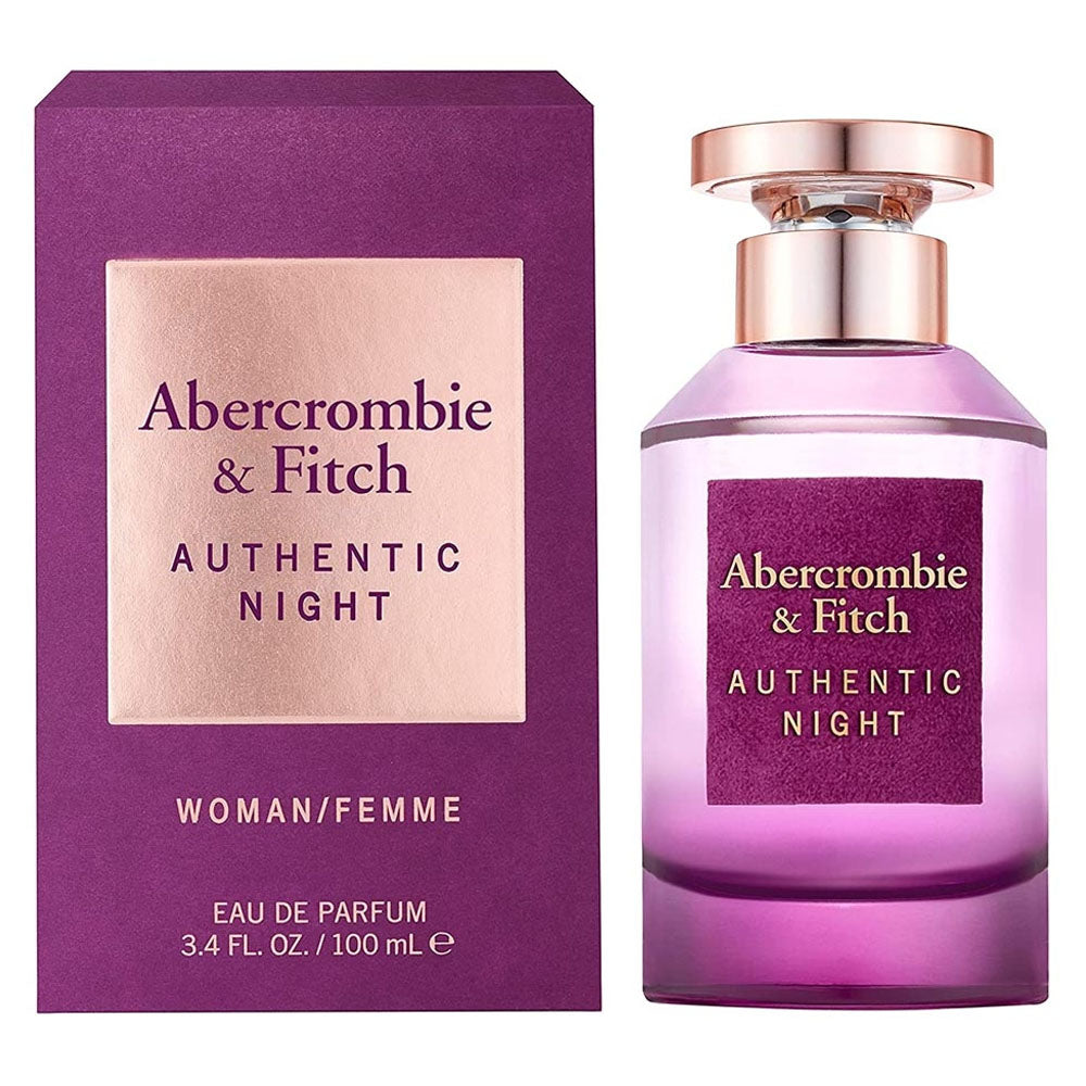 ABERCROMBIE & FITCH AUTHENTIC NIGHT (W) EDP 100ML