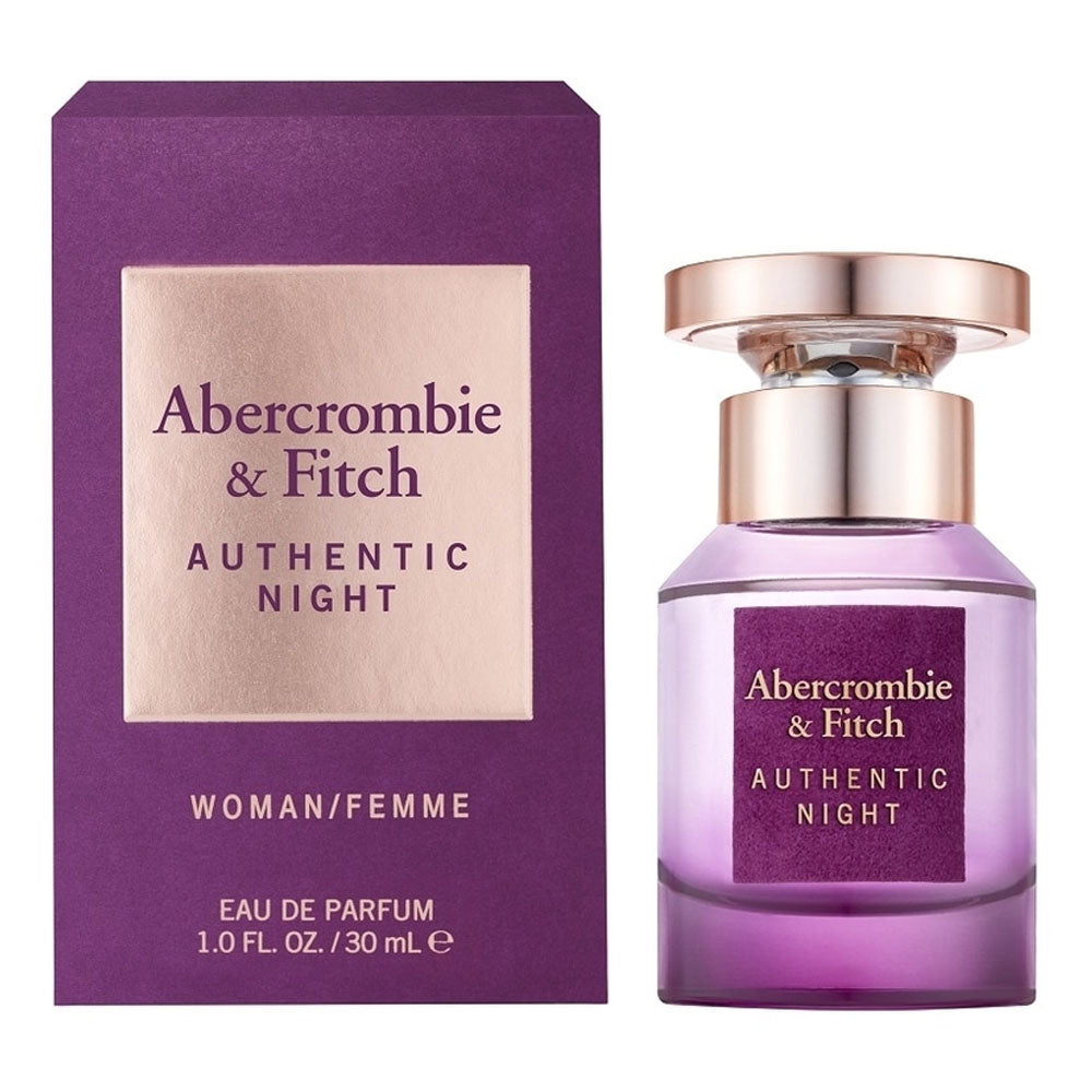 ABERCROMBIE & FITCH AUTHENTIC NIGHT (W) EDP 30ML