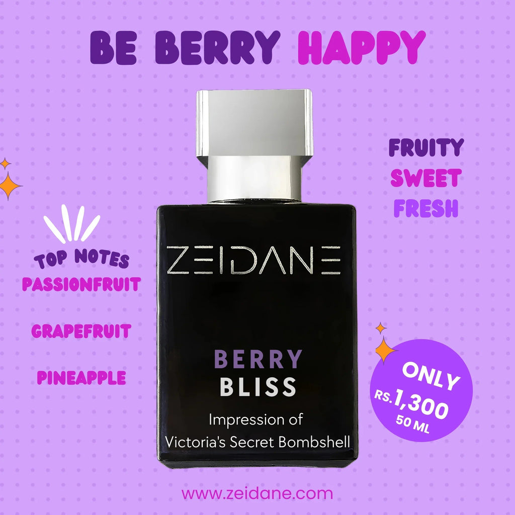Berry Bliss – Long Lasting Perfume for Women | Zeidane Pakistan