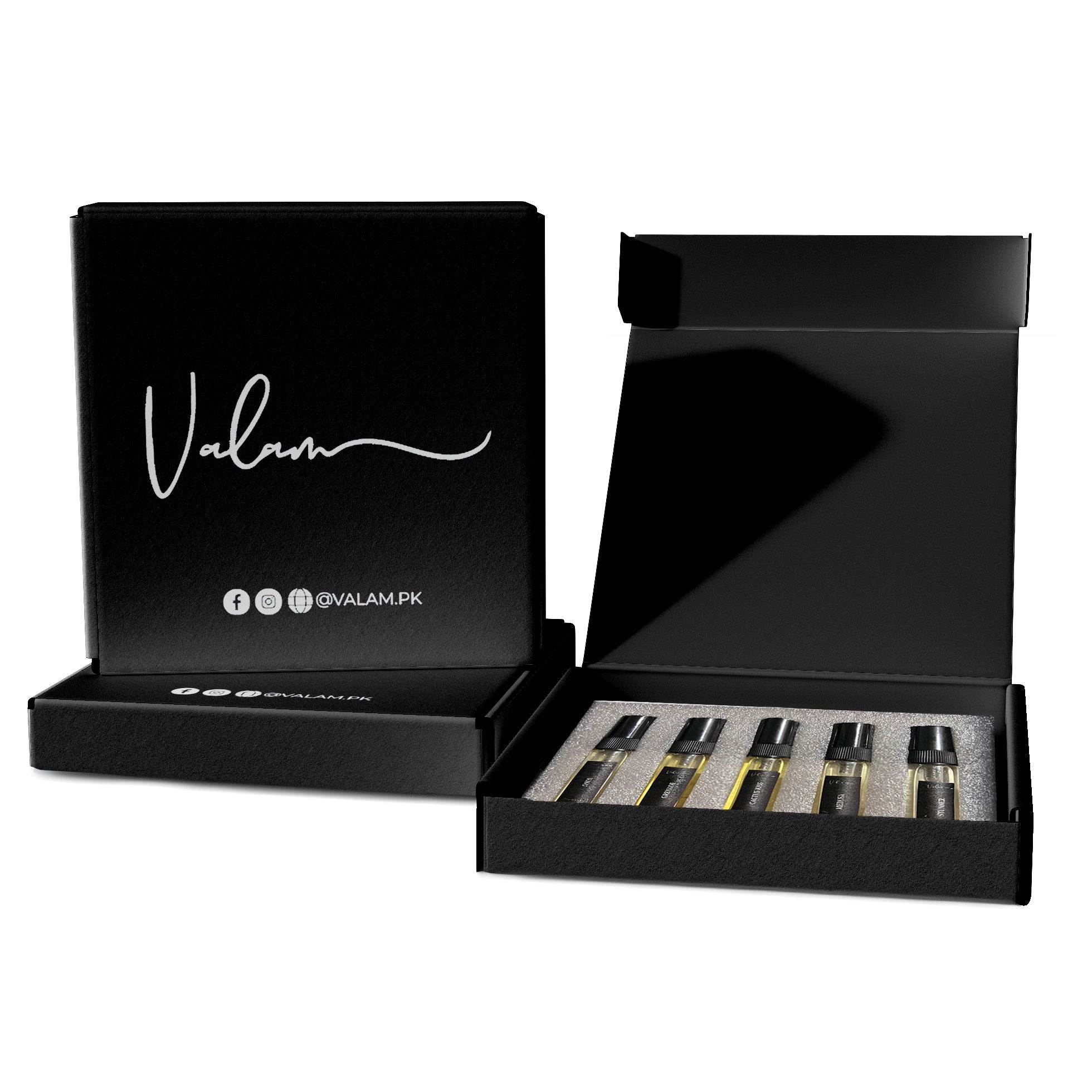 Custom Tester Box | Samples Box | 5 x 5ml Perfume Testers