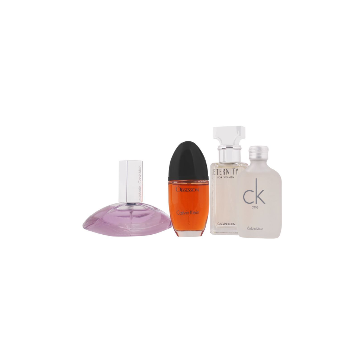 Calvin Klein (W) Mini  Gift Set Edt 4 X 15ml