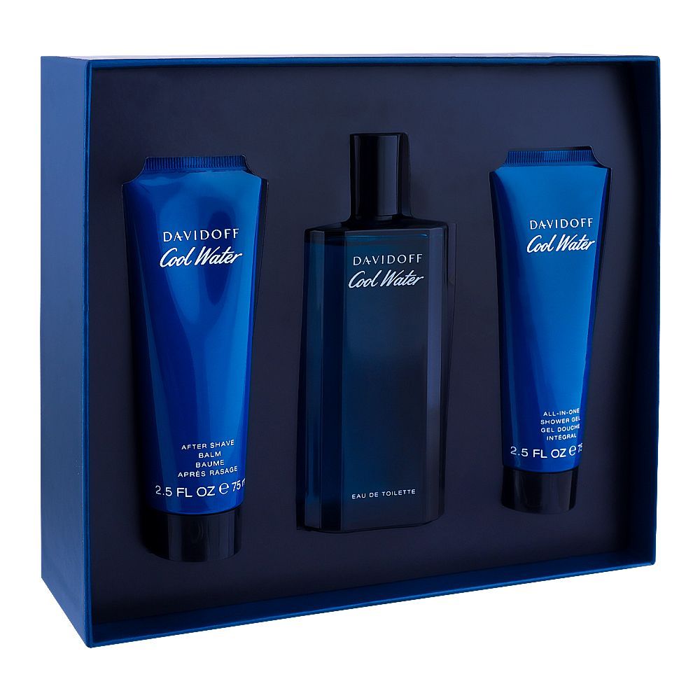 David Off Cool Water Men 3 Pcs Gift Set