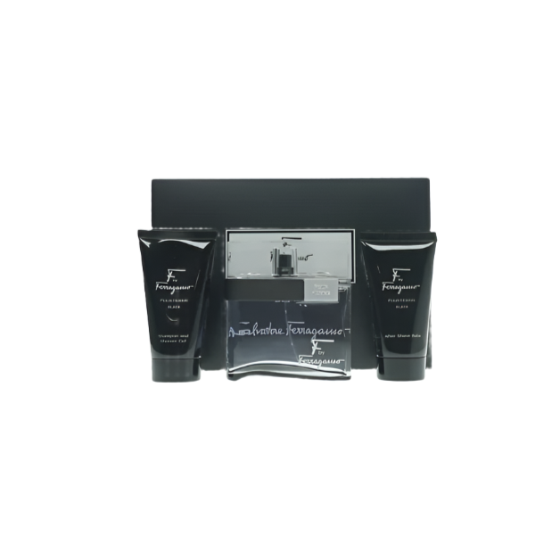 Ferragamo F Black Men Gift Set
