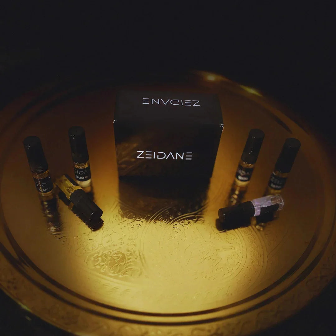 8 Oud Perfume Sample Box (8 x 3ml) by Zeidane | Extrait de Parfum Collection Pakistan